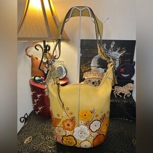 Coach 2008 Yellow 1941 Bleecker - CUSTOM PAINTED by @je_anne_art ONE•OF•A•KIND